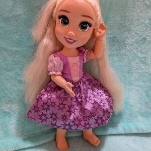 Disney Princess Rapunzel Doll with Purple Dress
